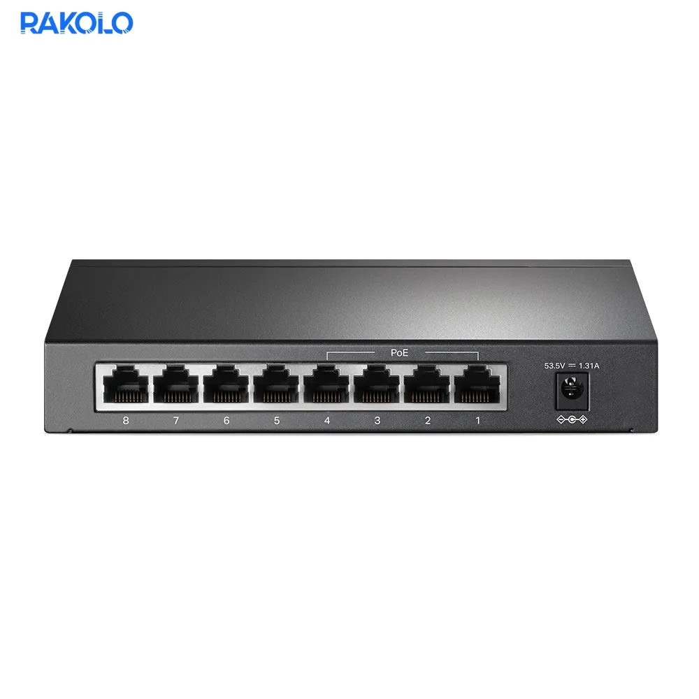 هاب سوییچ 8 پورت گیگابیتی POE برند TP-LINK مدل TL-SG1008P