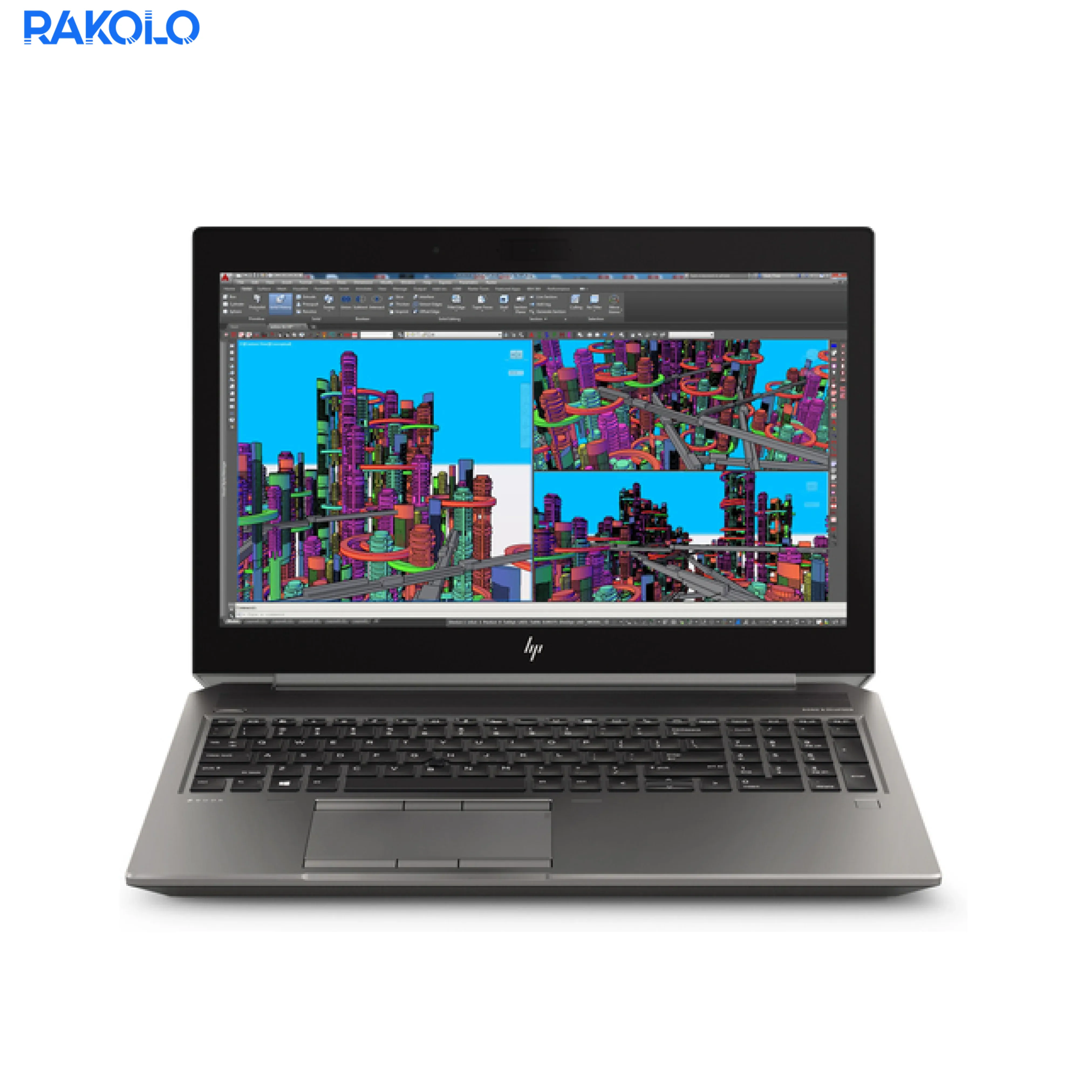 لپ تاپ استوک i7-8850H برند HP مدل ZBOOK 15 G5 رم 32 و حافظه 512 و گرافیک 4 گیگابایت