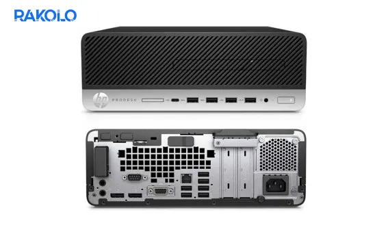 مینی کیس استوک i5-8500 برند HP مدل G4 600 رم 8 و هارد 500 گیگابایت