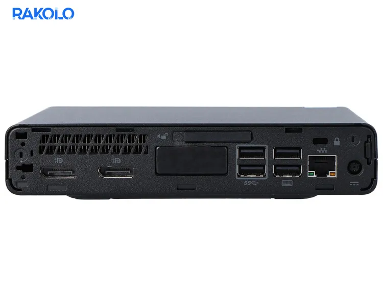 مینی کیس استوک G4400 برند HP مدل 800 G3 DESKTOP MINI رم 8 و حافظه 128 گیگابایت
