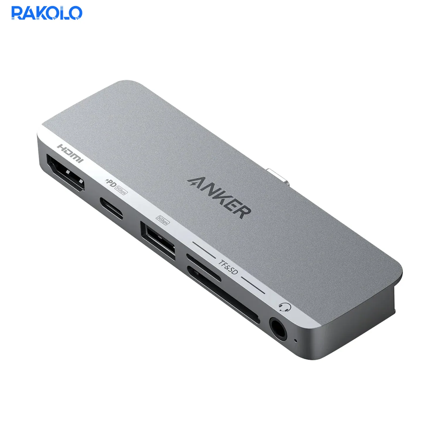 هاب TYPE-C برند انکر 6 پورت مدل 541 A8363HA1