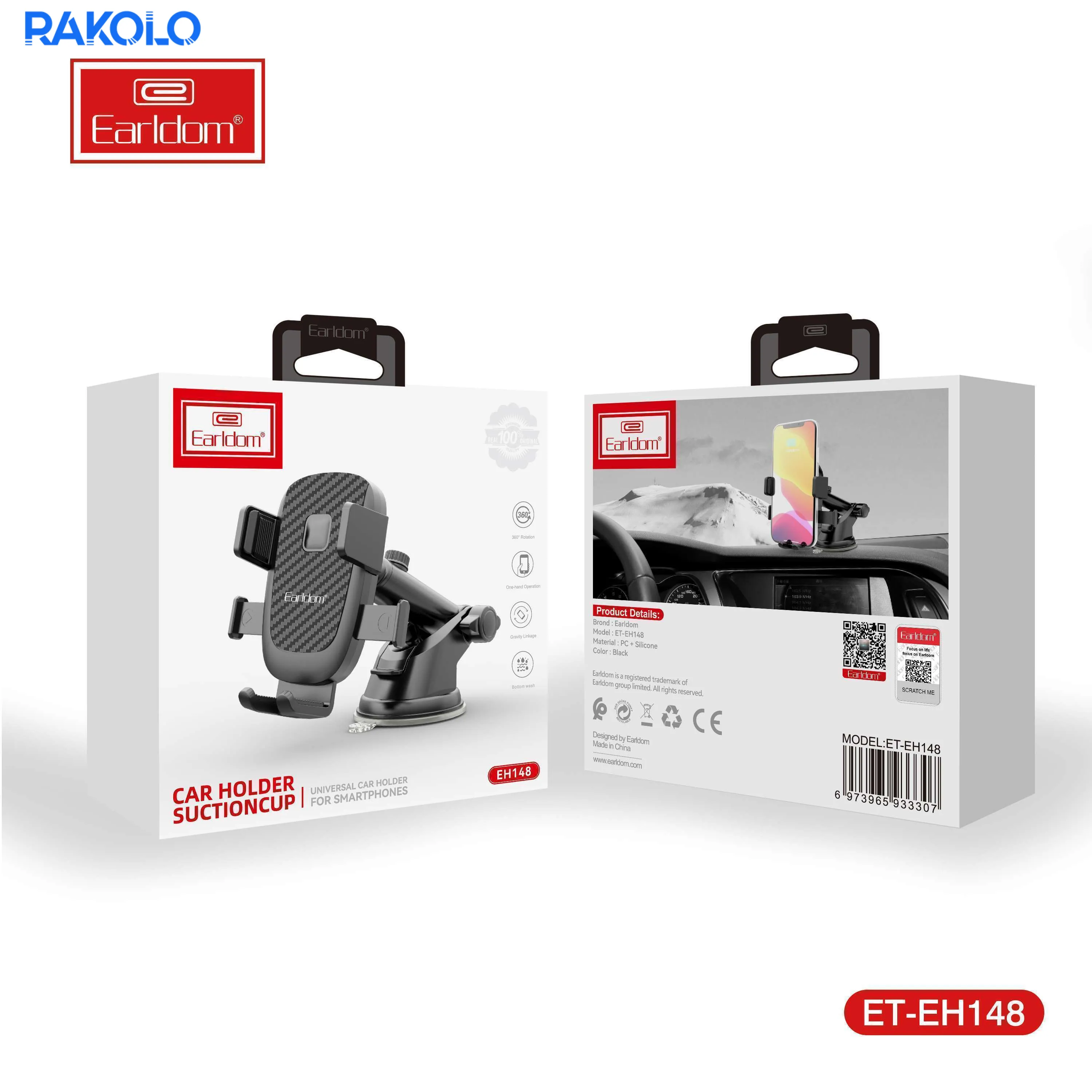 پایه نگهدارنده موبایل برند EARLDOM مدل EH148