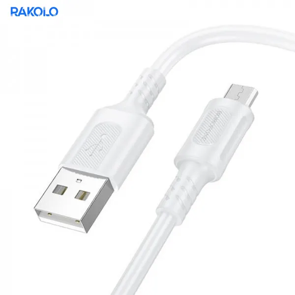 کابل شارژ MICRO برند BOROFONE مدل BX-111 طول 1 متر