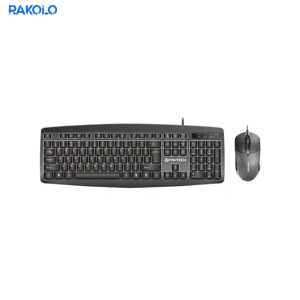 ماوس و کیبورد باسیم برند FANTECH مدل KM-100