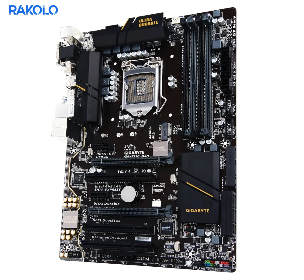 مادربرد استوک گیگابایت مدل GA-Z170-D3H