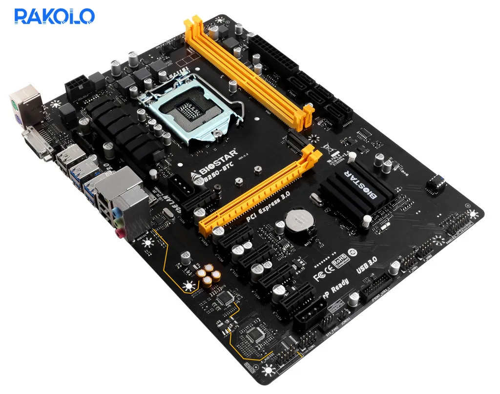 مادربرد استوک BIOSTAR مدل TB250-BTC