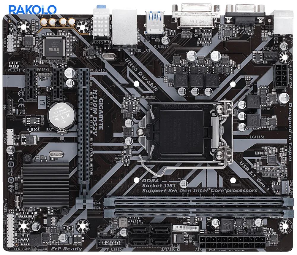 مادربرد استوک گیگابایت مدل H310M-DS2V