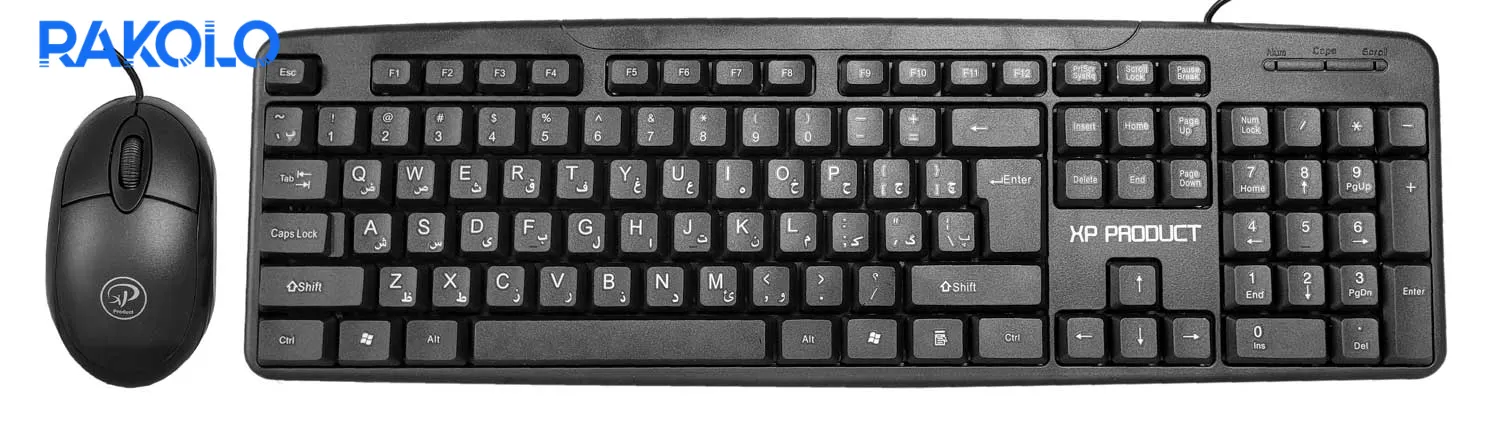 ماوس و کیبورد باسیم برند XP مدل XP-12500