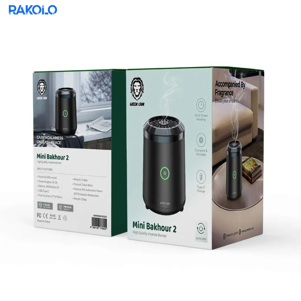 خوش بو کننده هوا گرین لایون مدل Mini Bakhour Lite Incense Burner