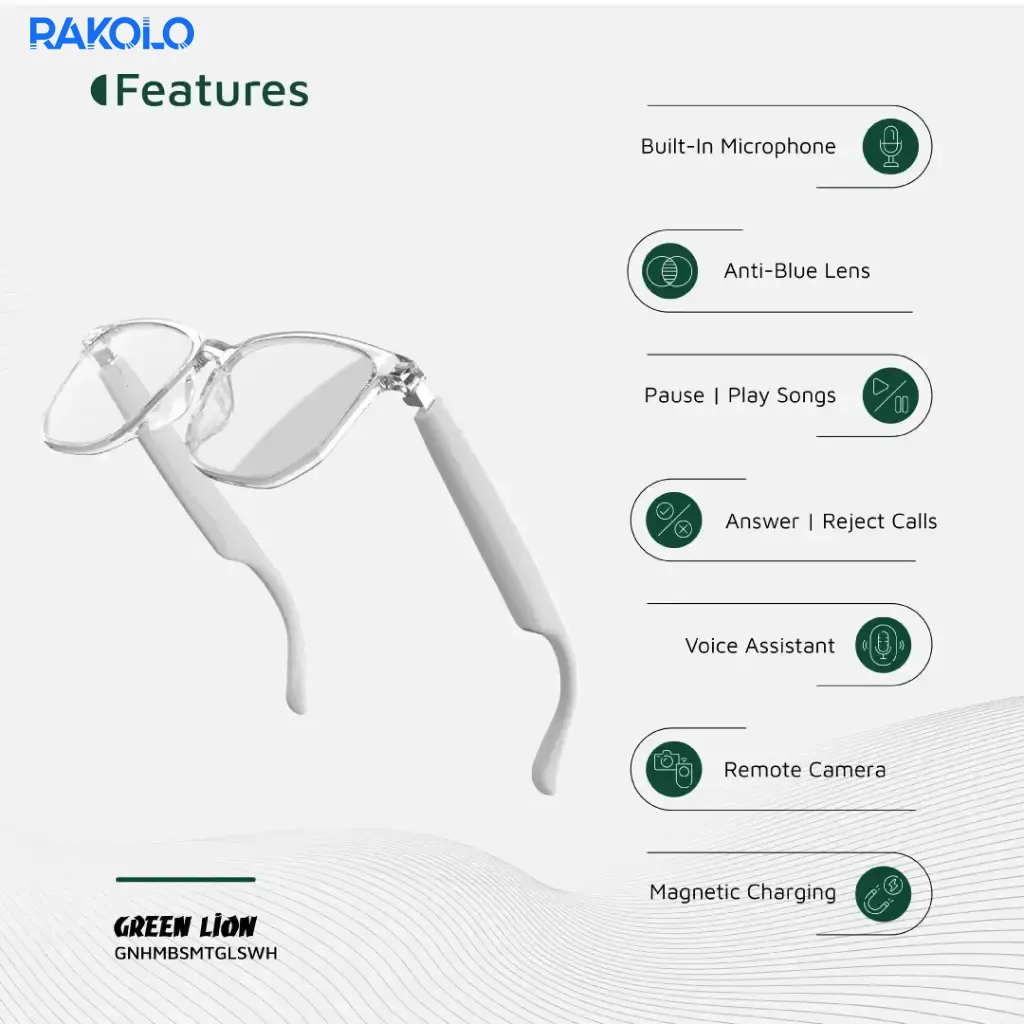 عینک هوشمند گرین لایون مدل Hamburg