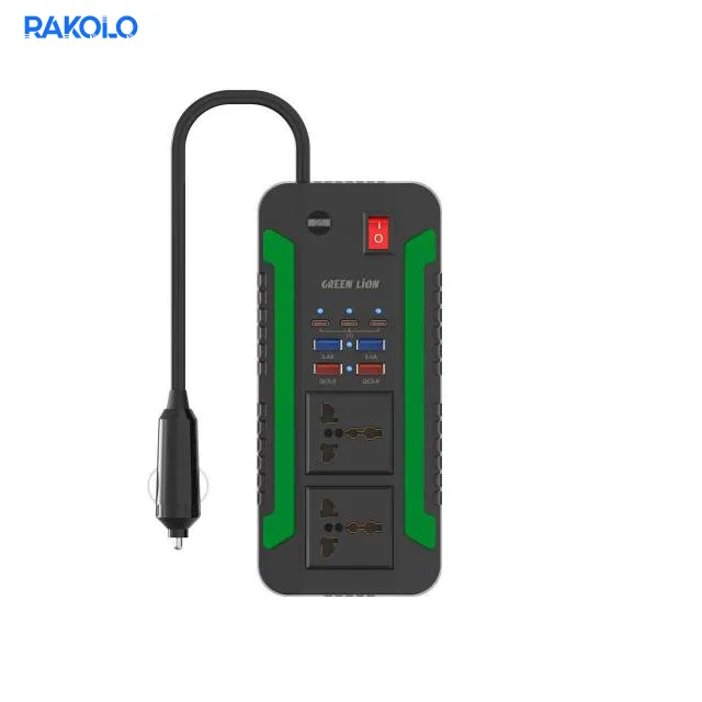 مبدل فندکی خودرو به برق به همراه شارژر گرین لایون مدل Spark 300 Power Inverter