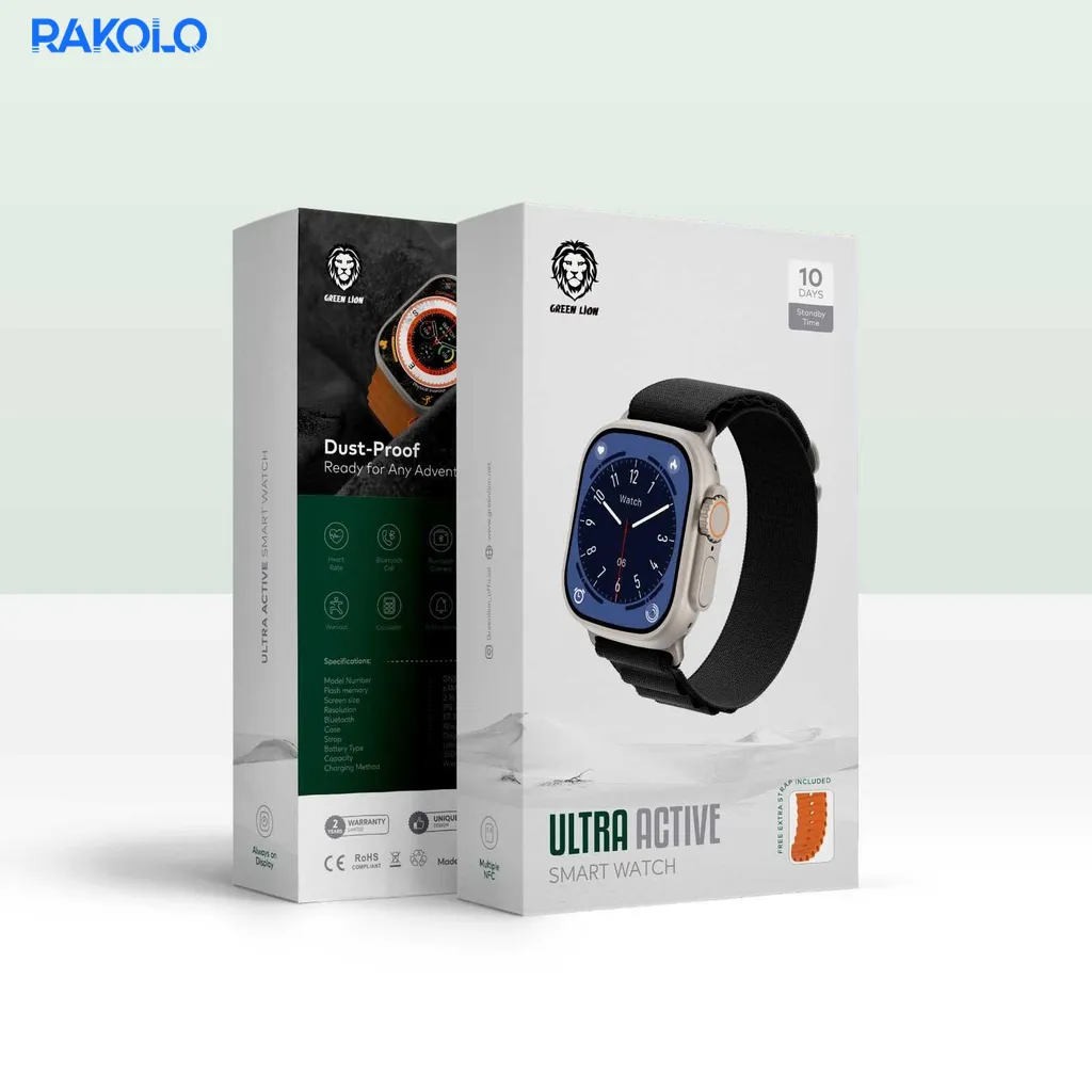 ساعت هوشمند گرین لایون مدل Ultra Active Smart Watch 49MM