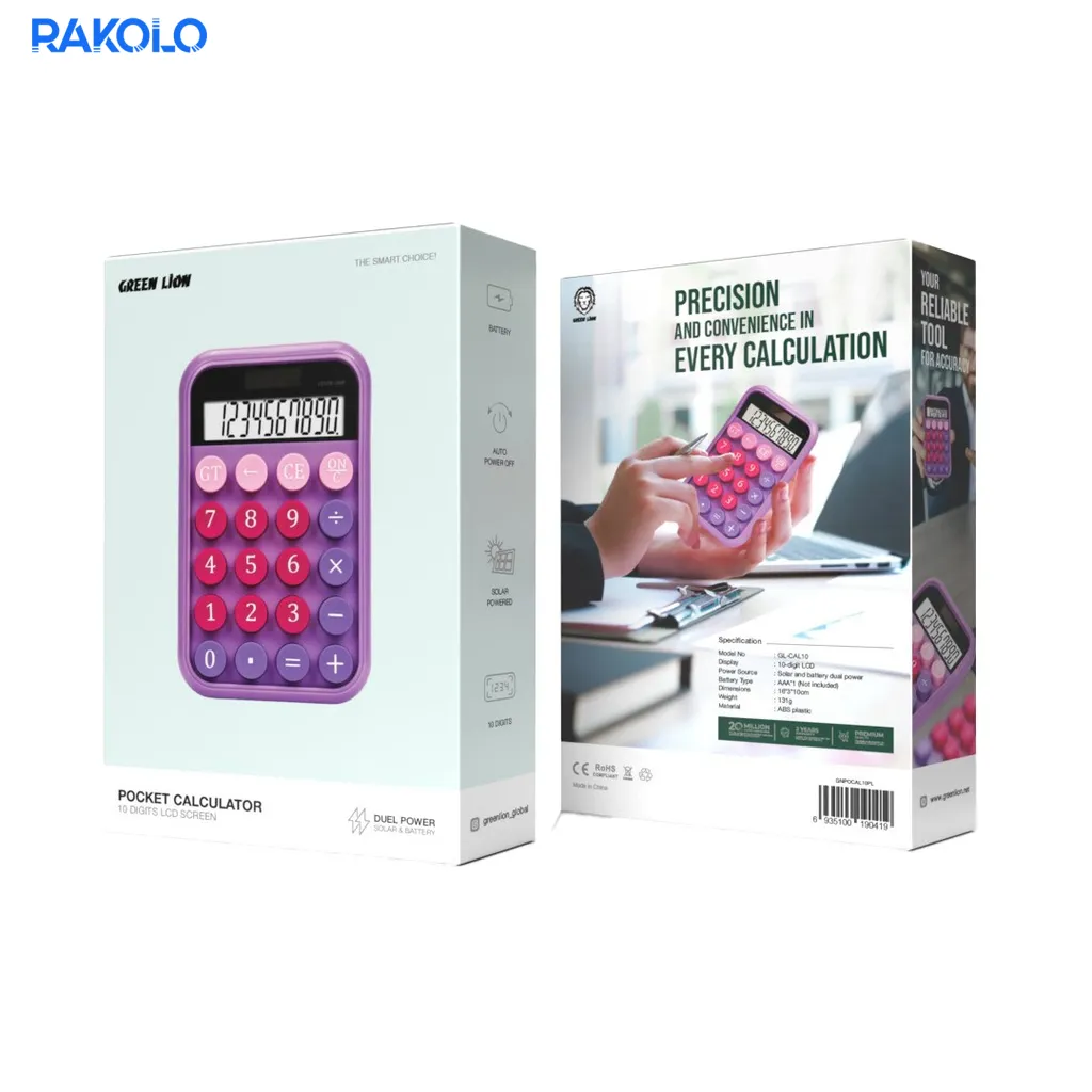 ماشین حساب جیبی گرین لایون مدل Pocket Calculator