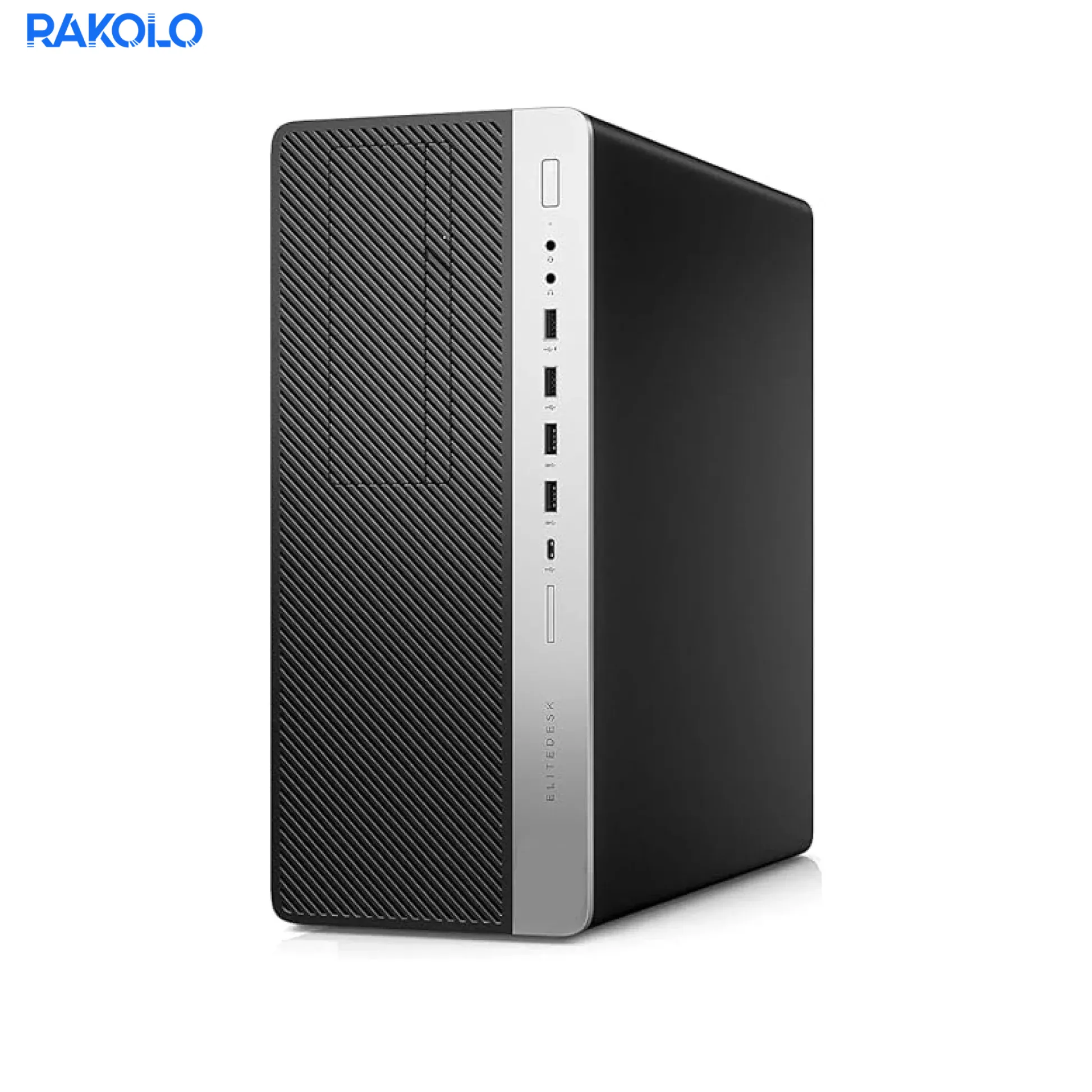 کیس تاور استوک i5-7600 برند HP مدل 800 G3 رم 16 و هارد 500 و حافظه 240 گیگابایت