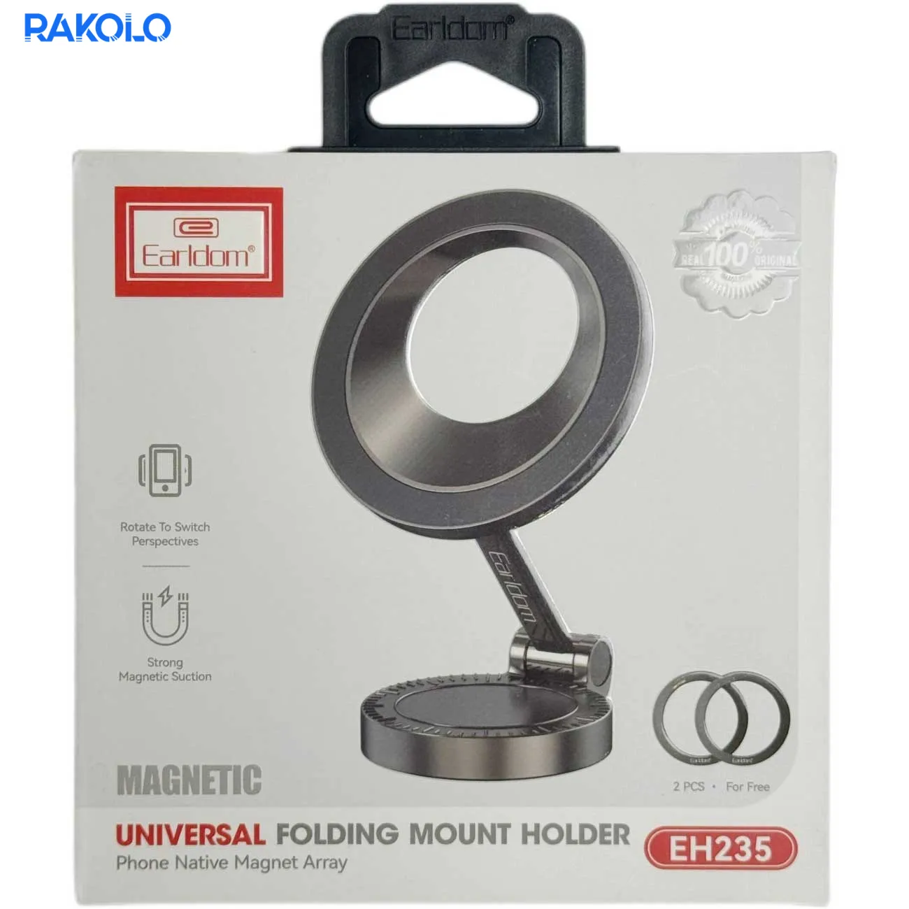 پایه نگهدارنده موبایل مگنتی برند EARLDOM مدل ET-EH235