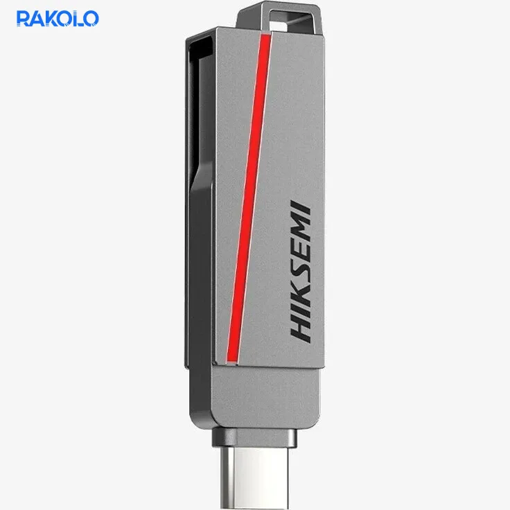 فلش مموری HIKSEMI مدل HS-E307C دارای پورت Type-C و USB 3.2 ظرفیت 64 گیگابایت