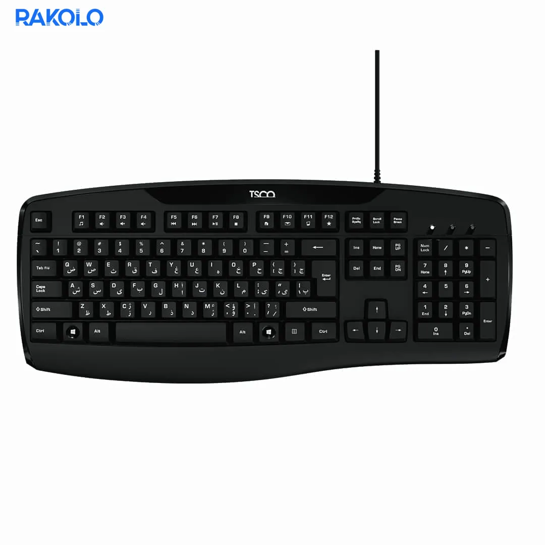 کیبورد سیم دار تسکو مدل TK 8043
