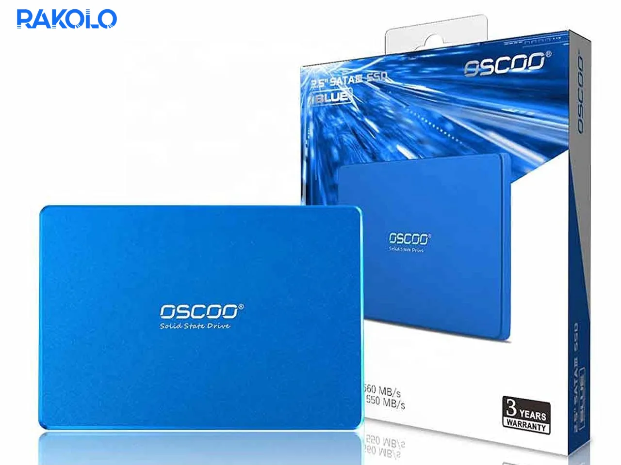 حافظه SSD استوک برند OSCOO مدل BLUE ظرفیت 256 گیگابایت