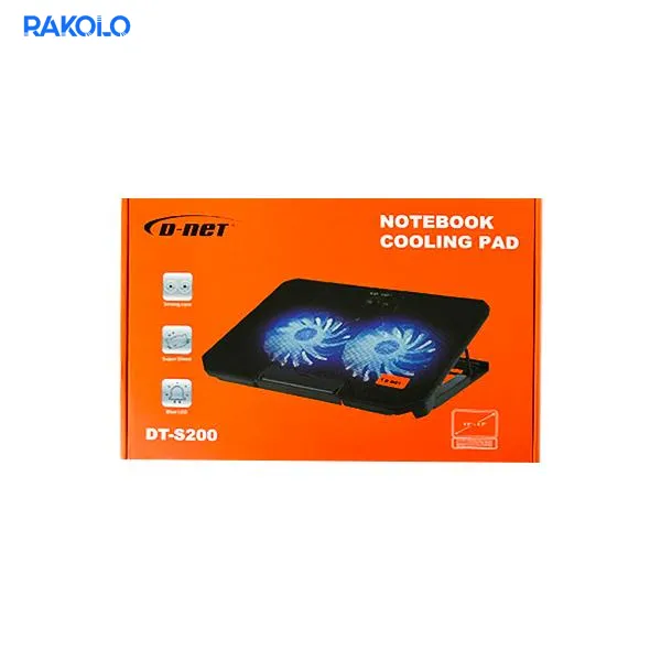 پایه خنک کننده لپ تاپ برند D-net مدل S200