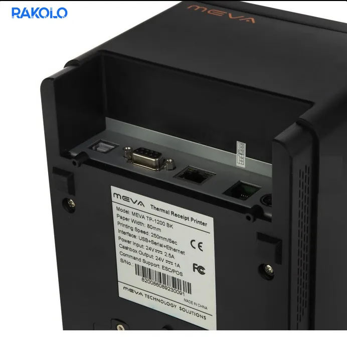 پرینتر حرارتی meva مدل TP-1200 BK