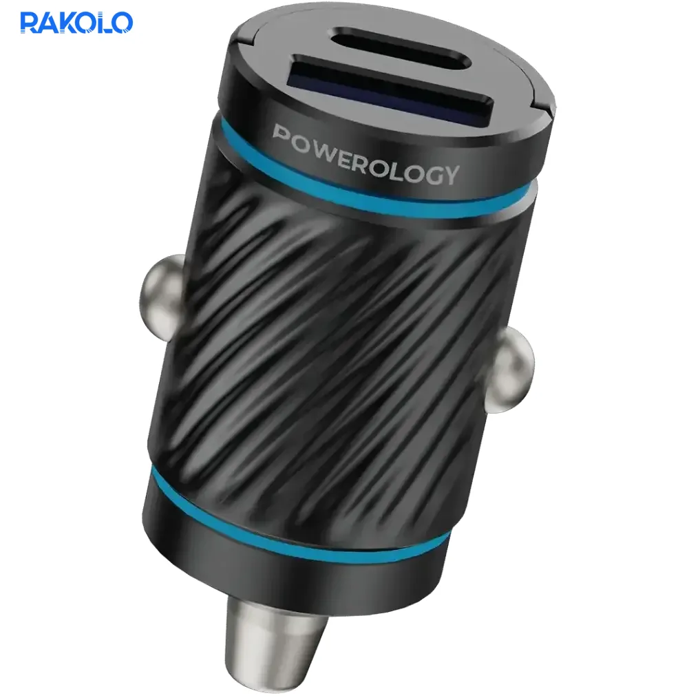 شارژر فندکی 36 وات برند POWEROLOGY مدل PICO
