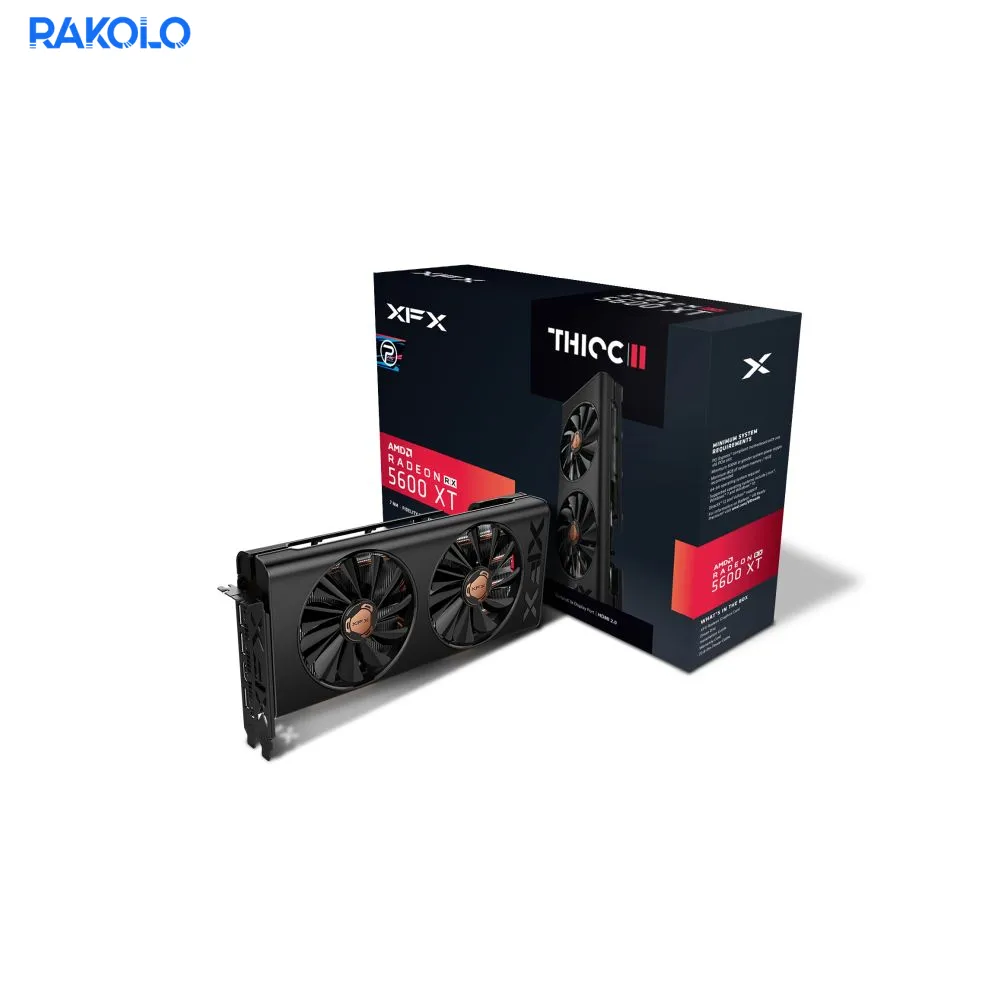 کارت گرافیک استوک XFX مدل Radeon Rx 5600 XT THIC II Pro 6GB