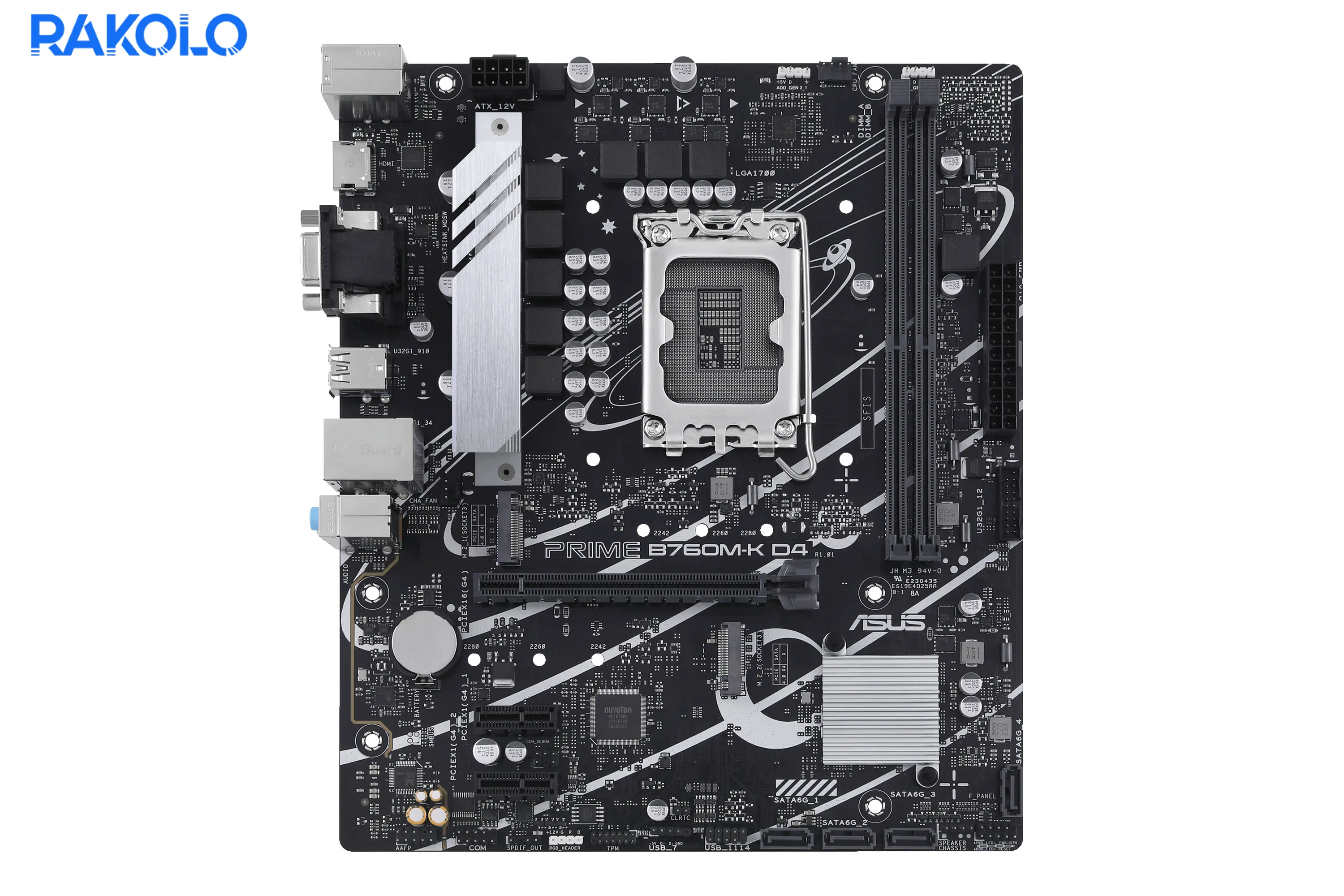 مادربرد استوک ایسوس مدل PRIME B760M-K D4