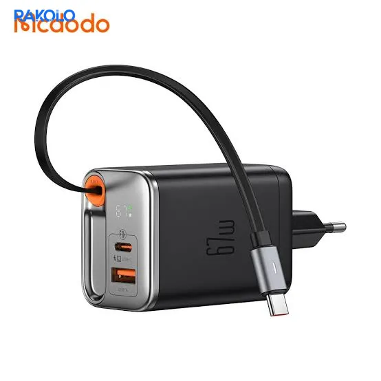 شارژر 67 وات سیم جمع شو برند MCDODO مدل CH-4100