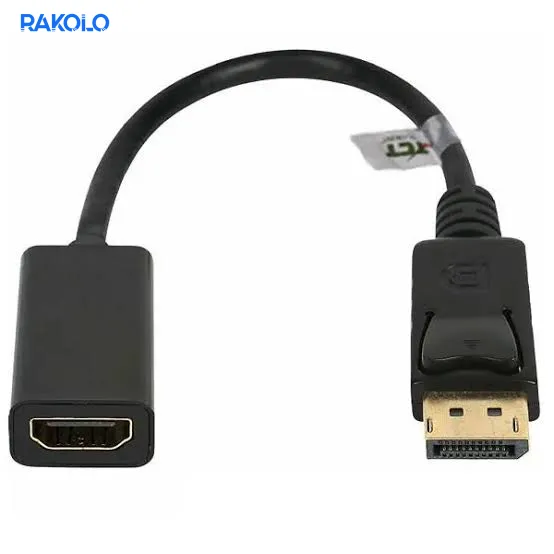 تبدیل کابل دار Display Port به HDMI برند TC-TRUST مدل TC-DP2H
