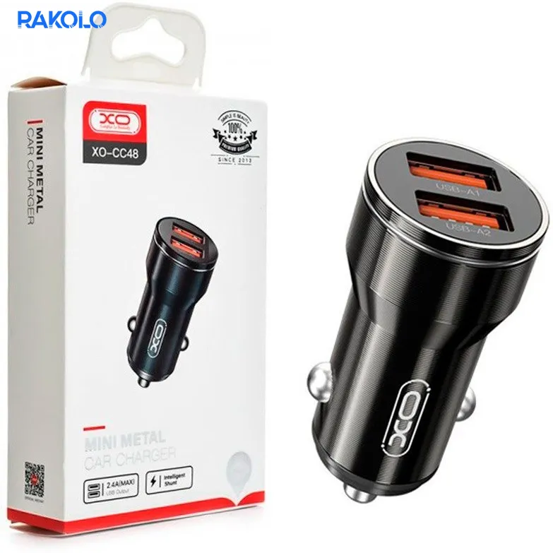 شارژر فندکی خودرو برند XO مدل CC48