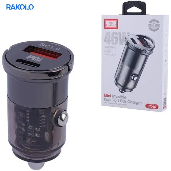 شارژر فندکی خودرو 46 وات EARLDOM مدل ES-CC46