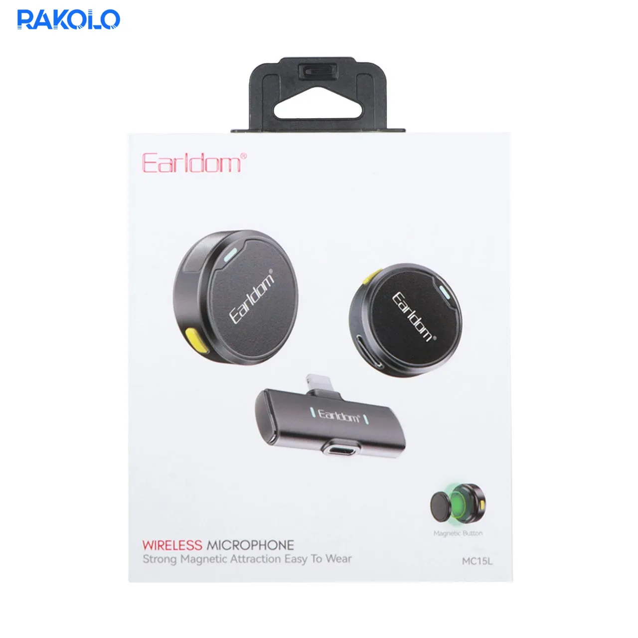 میکروفن بیسیم لایتنینگ برند EARLDOM مدل MC15L