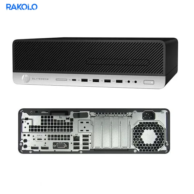 مینی کیس استوک i5-8500 برند HP مدل G4 800 رم 8 و حافظه 128 گیگابایت