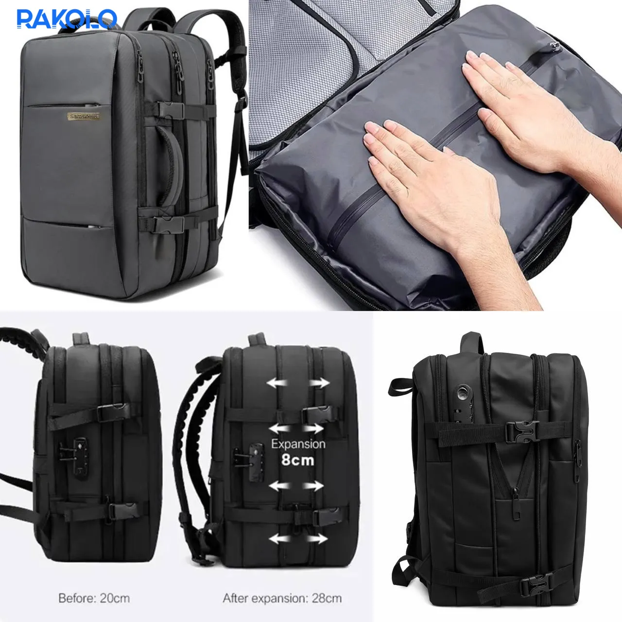 کوله پشتی طرح samsonite مدل 1116